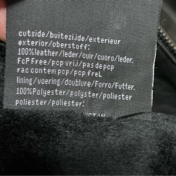 Nexus Men’s Genuine Leather Black Jacket with removable faux fur Liner XL - Picture 5 of 9